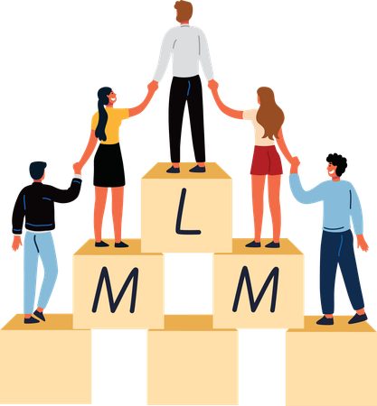 Multi-level marketing  Illustration