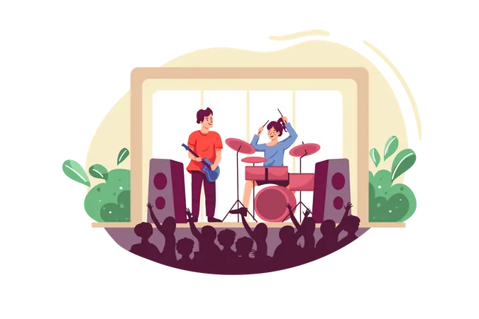 Music Concert  Illustration