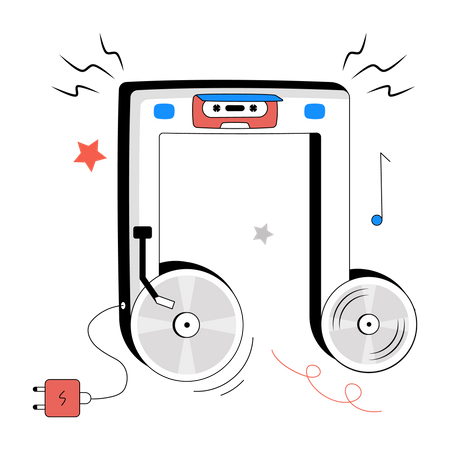 Music Note  イラスト