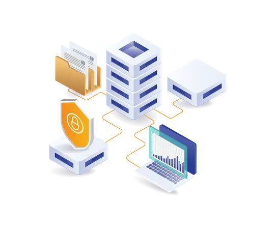 Network server endpoint management system  イラスト