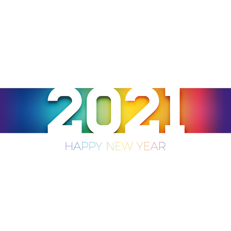 New year 2021 wish  일러스트레이션