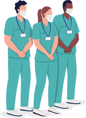 Nursing group  Illustration