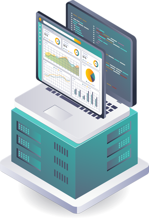 Optimisation du hub d'analyse de données dans le serveur  Illustration