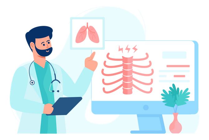 Osteopath  Illustration