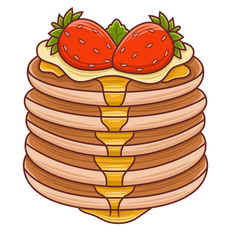 Pancakes  Illustration