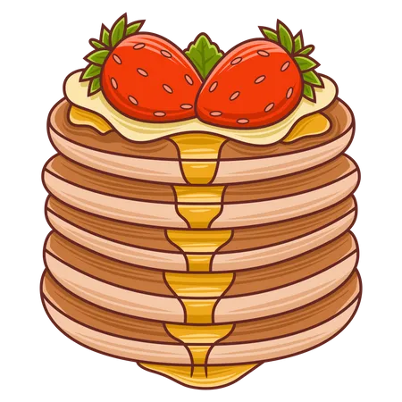 Pancakes  Illustration