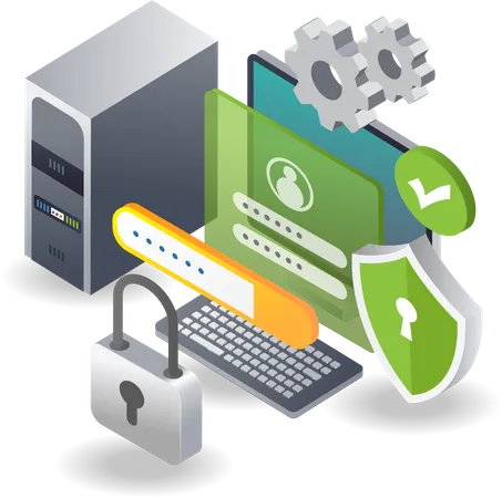 Password Management  Illustration