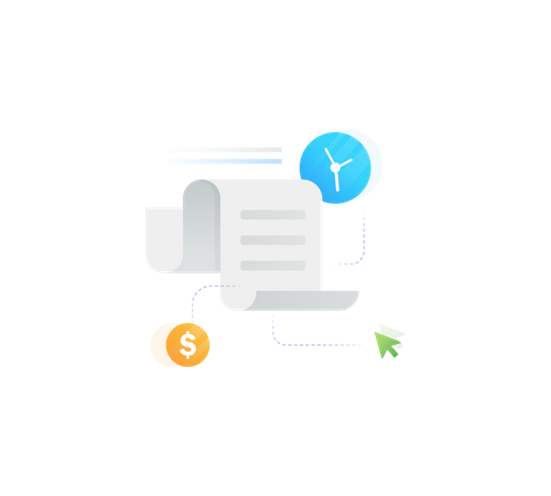 Payment invoice  Illustration