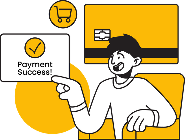 Payment Success  Illustration