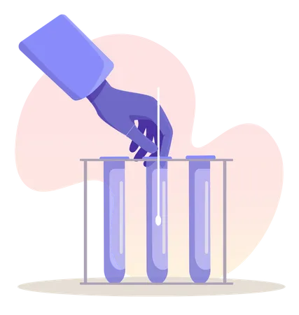 PCR Test  Illustration