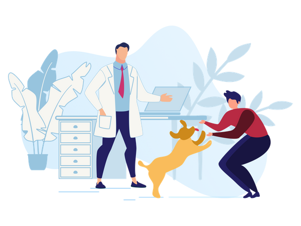 Pet Doctor  Illustration