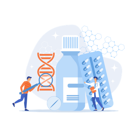 Pharmaceutical drug products manufactured from biological sources  Illustration