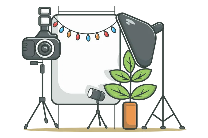 Photo studio  Illustration