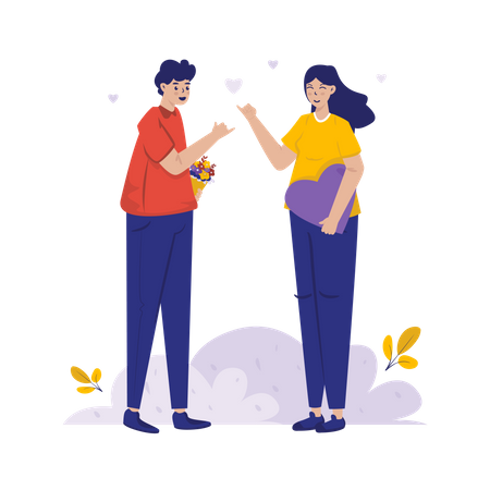 Pinky promise  Illustration