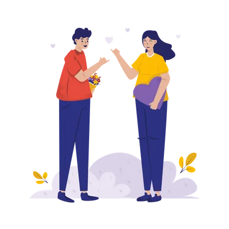 Pinky promise  Illustration