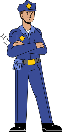 Policeman  イラスト