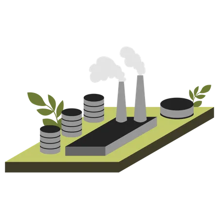 Power plants  Illustration