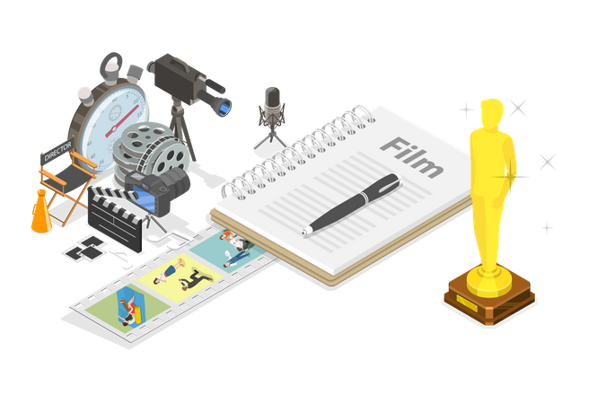 Cine del premio Oscar  Ilustración