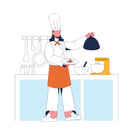 Professional Chef  イラスト