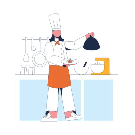 Professional Chef  イラスト