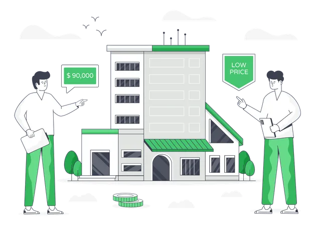 Property Price  Illustration