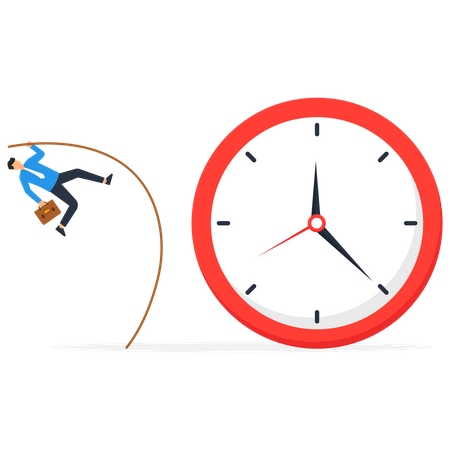 Punctual Being On Time  Illustration