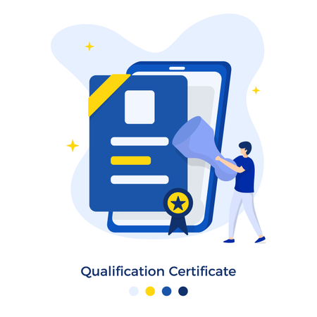 Qualification Certificate  Illustration