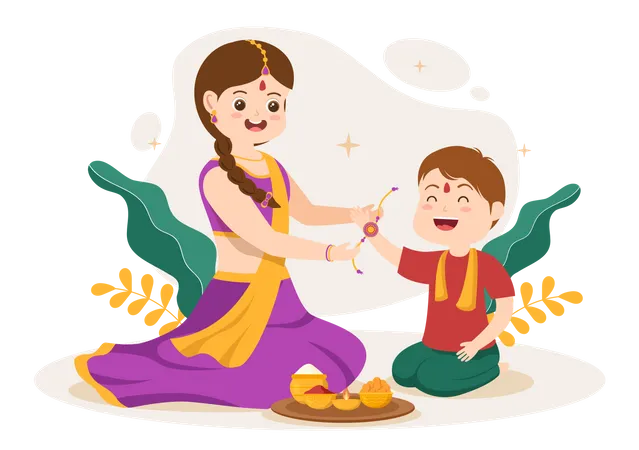 Raksha Bandhan  Illustration