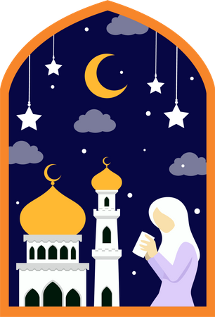 Ramadan  Illustration