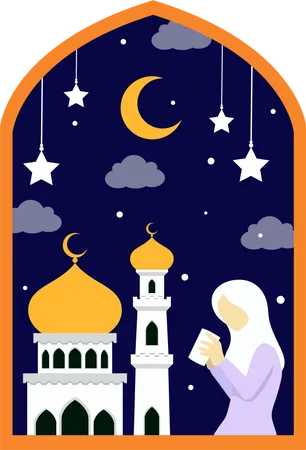 Ramadan  Illustration