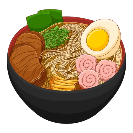 Ramen  Illustration