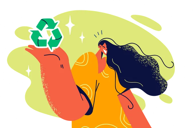 Recycling  Illustration