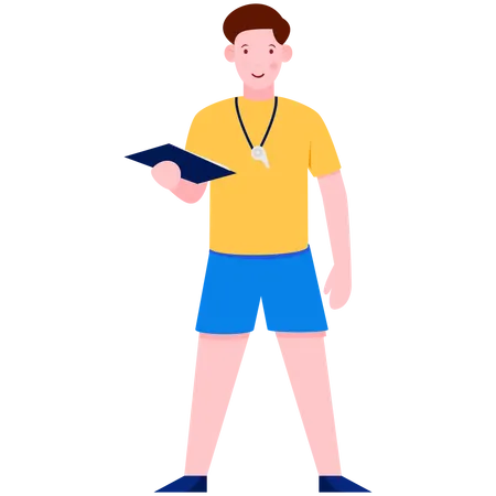 Referee  Illustration