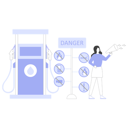 Refueling Process  Illustration