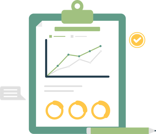 Research analysis report  일러스트레이션