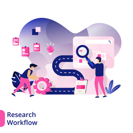 Research Workflow  Illustration