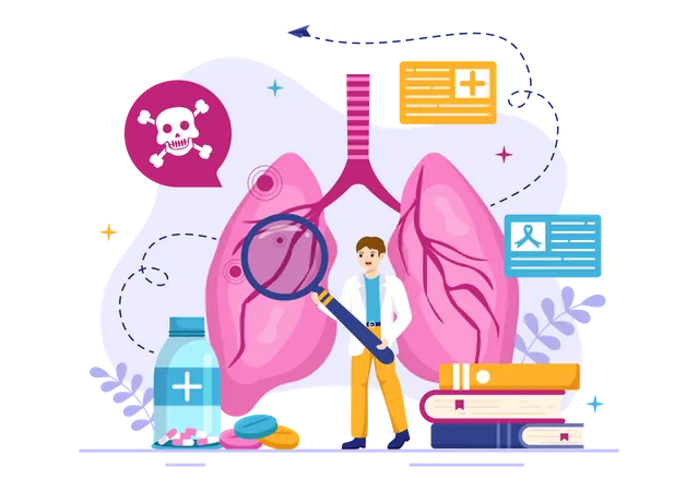 Respiratory Disease  일러스트레이션