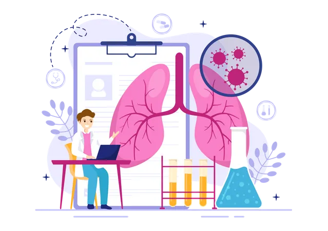 Respiratory Tract Infection  일러스트레이션