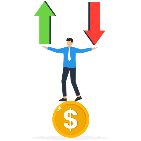 Risco de investimento  Ilustração