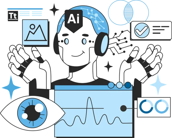 Robotic assistance  Illustration