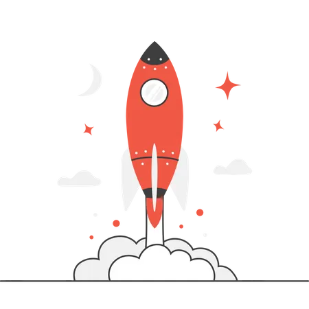 Rocket  Illustration