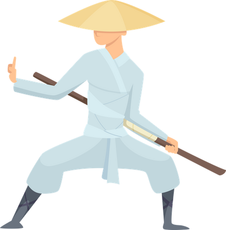 Samurai  Illustration