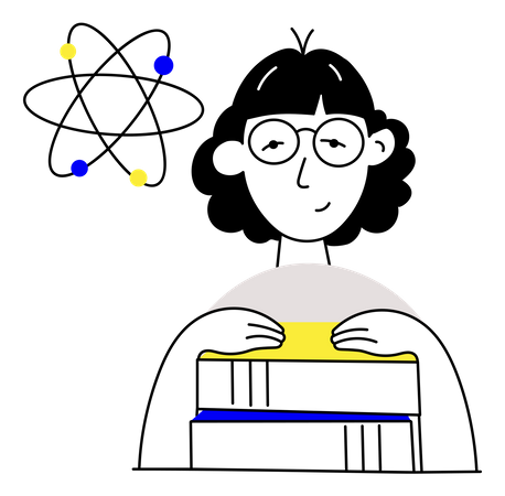 Science Student  Illustration