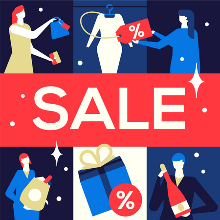 Season sale  Illustration