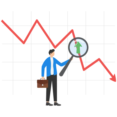 Seeking asset for growth potential once economy recover  일러스트레이션