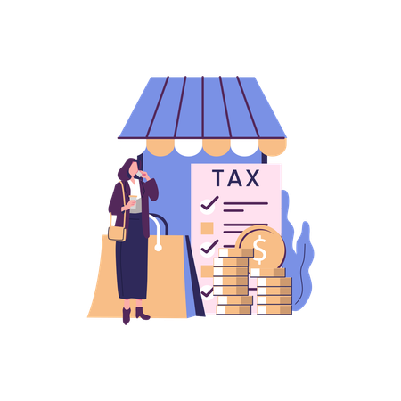 Self Employment Taxes  Illustration