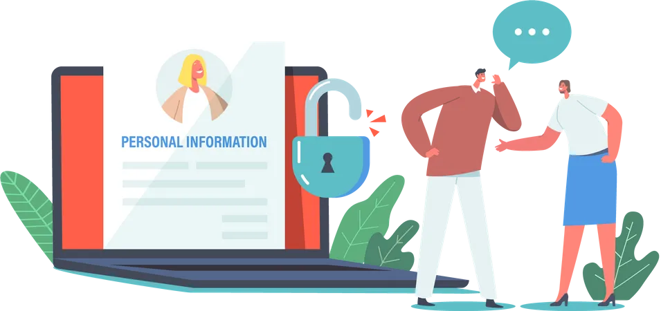 Sensitive Data Publication  Illustration