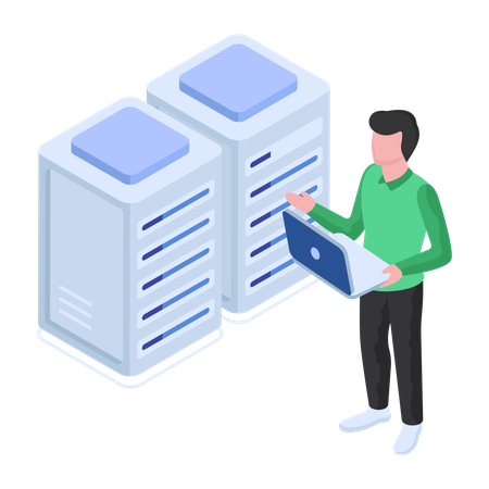 Server Racks  Illustration