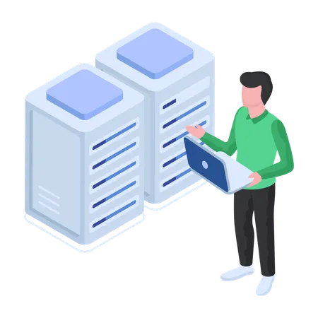 Server Racks  Illustration