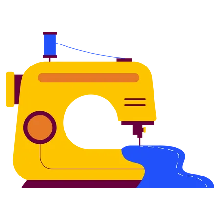 Sewing machine  イラスト